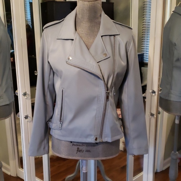 Westport Jackets & Blazers - NWOT Faux Leather MOTO Jacket